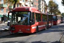 WZE 997 (Volvo 8500) abgestellt an der Östra station Stockholm am 18.09.2014.

