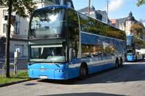 COC 502 (VDL Synergy) abgestellt an der Östra station Stockholm am 18.09.2014.
