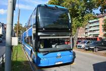 COC 482 (VDL Synergy) abgestellt an der Östra station Stockholm am 18.09.2014.
