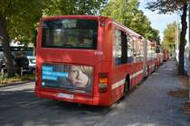 XAY 708 (Volvo 8500) abgestellt an der Östra station Stockholm am 18.09.2014.
