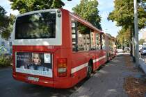 UYC 270 (Volvo 8500) abgestellt an der Östra station Stockholm am 18.09.2014. 