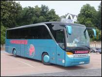 Setra 415 HD von Schumacher aus Deutschland im Stadthafen Sassnitz am 12.08.2013