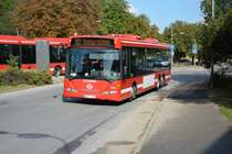 Scania OmniLink mit dem Kennzeichen DHO 748 aufgenommen am Brommaplan T-bana Stockholm 18.09.2014