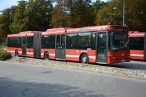 Scania OmniLink mit dem Kennzeichen RPY 293 aufgenommen am Brommaplan T-bana Stockholm 18.09.2014.