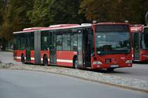 Auch in Stockholm fährt ein Mercedes-Benz O530. Es ist der einzigste den ich gesehen habe und ich habe mich sehr gefreut. Kennzeichen DPF 753. Aufgenommen Brommaplan Stockholm 18.09.2014.