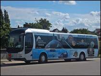 MAN Lion's Regio der Kraftverkehrsgesellschaft mbH Ribnitz-Damgarten (ex. Osteebus) in Bergen am 14.08.2013