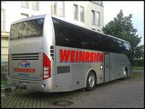 Volvo 9700 von Weinreich aus Deutschland mit Radanh�nger in Bergen am 12.08.2013