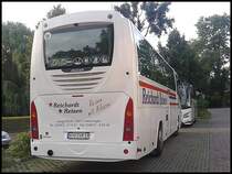 Scania Irizar von Reichardt-Reisen aus Deutschland in Bergen am 16.08.2013