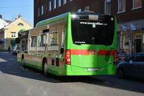 EHW 630 (Mercedes Benz O 530 Low Entry C2) fährt am 18.09.2014 auf der Linie 3. Aufgenommen nahe Busbahnhof Nyköping.

