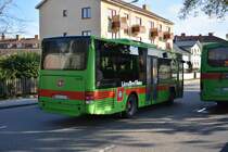 WUR 297 (Neoplan???) aufgenommen am 18.09.2014 am Bahnhof Nyköping.
