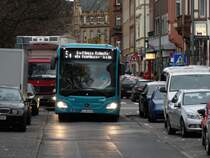 DB Hessen Bus Mercedes Benz Citaro C2 am 23.12.14 in Frankfurt am Main Höchst Bhf