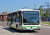 Ein Mercedes Citaro II Ü der VGBelzig am ZOB in Brandenburg an der Havel. 22 Mai 2014 