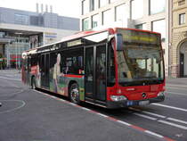 Stadtwerke Konstanz - Mercedes Citaro Nr.20 KN.C 1120 unterwegs auf der Linie ( Bitte nicht einsteigen !) in Konstanz am 13.12.2014