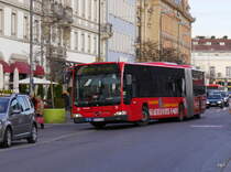 Stadtwerke Konstanz - Mercedes Citaro Nr.57  KN.C 1157 unterwegs auf der Linie ( Guten Morgen )in Konstanz am 13.12.2014
