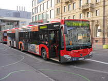 Stadtwerke Konstanz - Mercedes Citaro Nr.71  KN.C 1171 unterwegs auf der Linie ( Pause ) in Konstanz am 13.12.2014