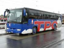 TPC - ILADE Bus VD 1076 als Bahnersatz unterwegs f�r die ASD nach Les Diablerets beim Bahnhof von Aigle am 08.06.2008