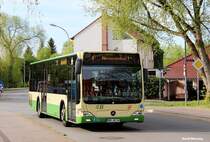 Mercedes-Benz O530 II - Wagen 541 der VBBr am
16. April 2014 in Brandenburg, Hagelberger Straße 
