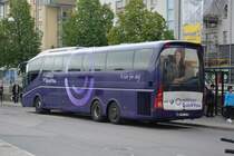 TZN 316 (Irizar) auf dem Weg nach Stockholm. Aufgenommen am 19.09.2014 Bahnhof Linköping.
