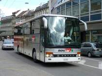 AUTOCARS novicar / CJ - Setra Reisebus BE 998 unterwegs in Biel / Bienne am 04.04.2008