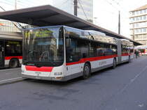 VBSG - MAN Lion`s City  Nr.280  SG  198280 unterwegs auf der Linie 11 in St. Gallen am 13.12.2014