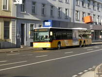Postauto - Mercedes Citaro  BE  26611 unterwegs auf der Linie 86 in Nidau am 20.12.2014