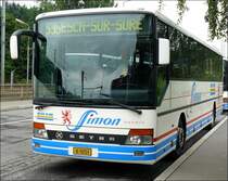 (B 1051) Setra des Busunternehmens Simon aus Diekirch fotografiert am 07.06.08.