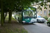 Am 25.09.2014 fährt P-AV 906 auf der Linie 692 zum Institut. Aufgenommen wurde ein Mercedes Benz O530 in Bornim.
