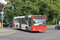 Ein ehemaliger Osnabrücker O405N2 in Berlin an der Altonaerstraße. 21. Juli 2014 