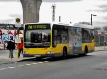 Mercedes-Benz O 530 LE Ü (Citaro) auf der Linie 248 nach U-Bahnhof Breitenbachplatz am S+U Bahnhof Berlin Warschauer Straße.(23.12.2014)
