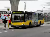 Mercedes-Benz O 530 LE Ü (Citaro) auf der Linie 248 nach U-Bahnhof Breitenbachplatz am S+U Bahnhof Berlin Warschauer Straße.(23.12.2014)
