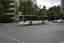 B-RL 8736 (Mercedes Benz O530) auf SEV Fahrt am 21.08.2014. Aufgenommen am Alexa Berlin.
