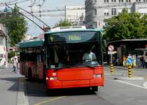 VB Biel - NAW Trolleybus Nr.89 eingeteilt auf der Linie 4 nach Nidau am 14.06.2008