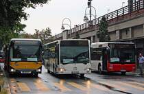 B-RL 8736 der Firma G.L.O. Bus Jörg Schirrmeister & Aleksander Myslowitch G.D.R., ein Mercedes-Benz Citaro I ex KVB Köln am 25.07.2014 in Berlin am Bahnhof Zoo.