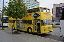 B-VM 627H (Büssing DE65) steht am 21.08.2014 Berlin Alexanderplatz.
