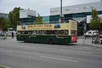B-U 3074 (MAN SD 200) unterwegs am 21.08.2014 auf Stadtrundfahrt. Hier am Alexanderplatz Berlin.
