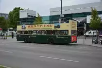 B-U 3074 (MAN SD 200) unterwegs am 21.08.2014 auf Stadtrundfahrt. Hier am Alexanderplatz Berlin.
