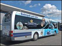 MAN Lion's Regio der Kraftverkehrsgesellschaft mbH Ribnitz-Damgarten (ex. Osteebus) in Bergen am 20.08.2013