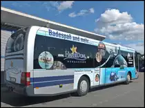 MAN Lion's Regio der Kraftverkehrsgesellschaft mbH Ribnitz-Damgarten (ex. Osteebus) in Bergen am 20.08.2013