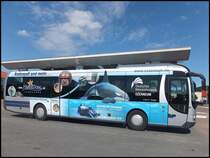 MAN Lion's Regio der Kraftverkehrsgesellschaft mbH Ribnitz-Damgarten (ex. Osteebus) in Bergen am 20.08.2013