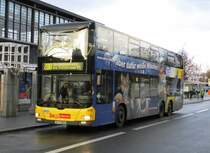 MAN Lions City DD BVG Wagen 3530 auf Linie 200 am S+U Zoo, 2.1.15