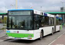 Ein MAN NG313 in Szczecin, Basen Górniczy Terminus. 17.04.2014