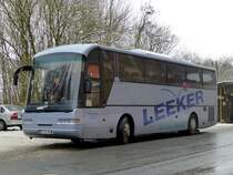 Neoplan Euroliner N 316 SHD  Leeker, Vierzehnheiligen bei Bad Staffelstein 31.12.2014