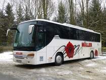 Setra S 415 GT-HD  Müller , Vierzehnheiligen bei Bad Staffelstein 31.12.2014