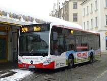 Mercedes Citaro III K Euro 6  Stadtwerke Bamberg  BA-VP 43, Bamberg 30.12.2014