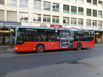 VB Biel - Mercedes Citaro Nr.122  BE  560122 unterwegs auf der Linie 6 in der Stadt Biel am 20.12.2014