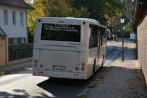 P-GA 128 (Temsa Tourmalin) auf SEV fahrt für die Berliner S-Bahn am 05.09.2014. Aufgenommen Neue Kreisstraße Berlin/Kohlhasenbrück.
