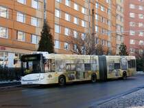 Solaris Urbino 18 #319 in Chomutov, Halstelle Březenecká I. (26.12.20104)