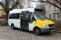 Dieser Sprinter welcher für G.L.O. Bus Jörg Schirrmeister & Aleksander Myslowitch G.D.R. im Auftrag für die BVG fährt am 14.03.2014 am S Marienfelde.
