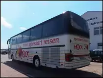 Setra 315 HDH vom Reiseb�ro Hock aus Deutschland im Stadthafen Sassnitz am 23.08.2014