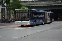 H-HV 431 fährt am 07.10.2014 auf der Linie 121. Aufgenommen wurde MAN Lion's City Hannover Hbf.
